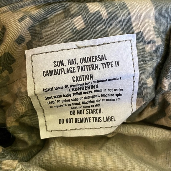 US Army camo sun bucket hat - Picture 5 of 6
